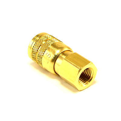 Raccordi Aria Compressa Set Di 5 Spine Rapide Foster Serie 5, Corpo 1/2 Pollice, Raccordo 1/4 NPT Maschio - Per Aria E Acqua Accoppiatori Rapidi Aria Acqua - Foto 2