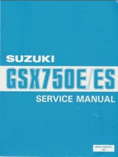 1983-1987 Suzuki GSX750E / GSX750ES خدمة إصلاح Manual on a CD - GSX 750