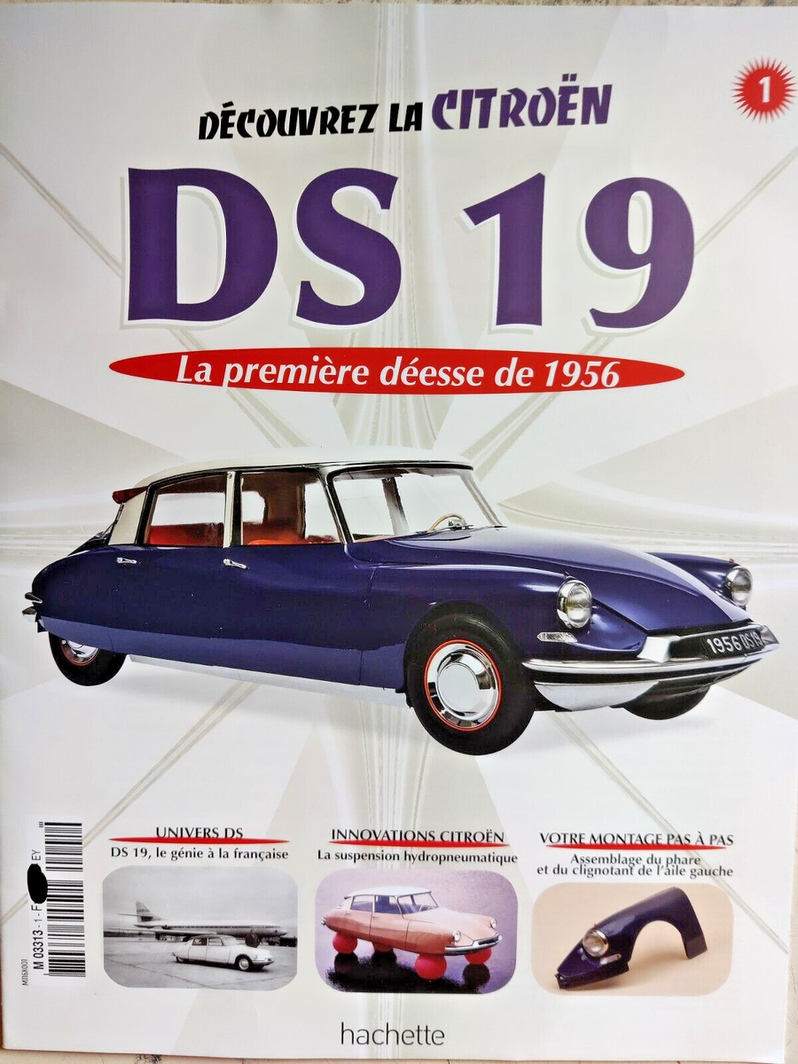 Build the Citroën DS 19 1/6 N°1 not the entire car look add | eBay