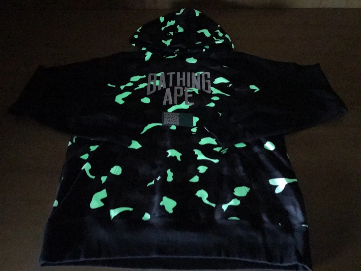 Bape hoodie on sale ebay