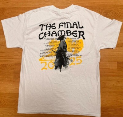 NEW!!! Clan The Final Chamber Wu Tang Forever Tour 2025 T-Shirt