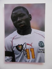 Pius Ndiefi "Kamerun" Autogramm signed 10x15 cm Bild 