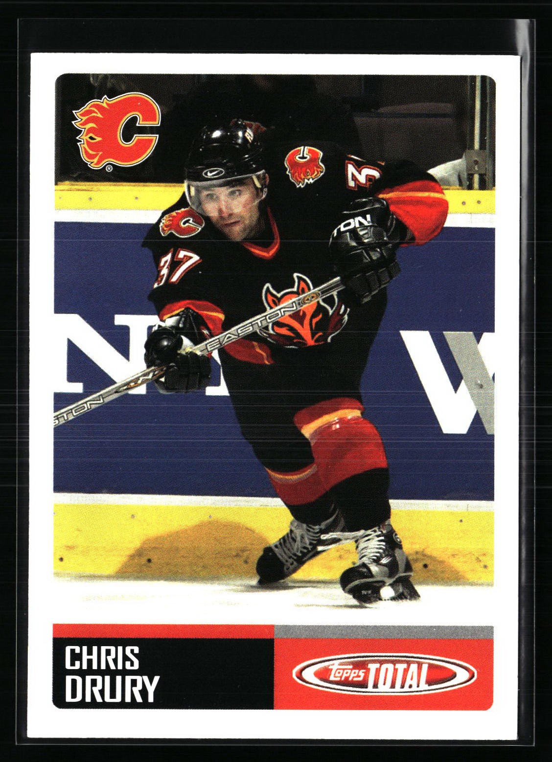 Chris Drury 2002-03 Topps Total #126 Calgary Flames