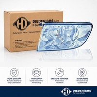 Nebelscheinwerfer Links Diederichs 7831089 FÜR Skoda Nebelleuchte Nebellicht