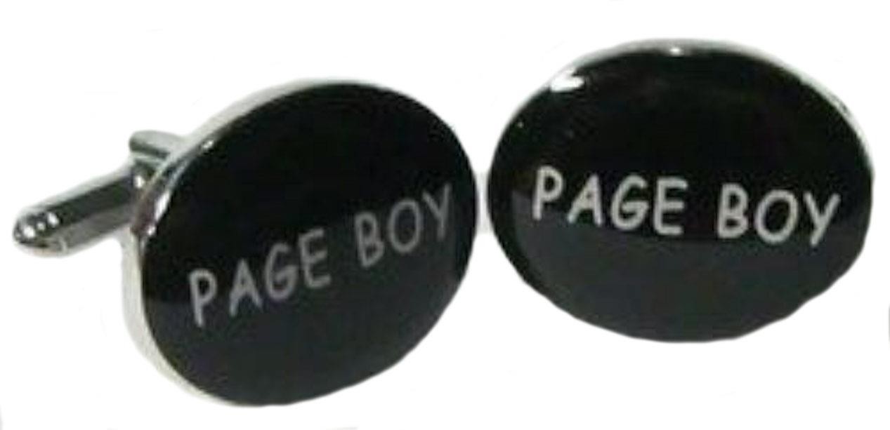 Page Boy Wedding Cufflinks
