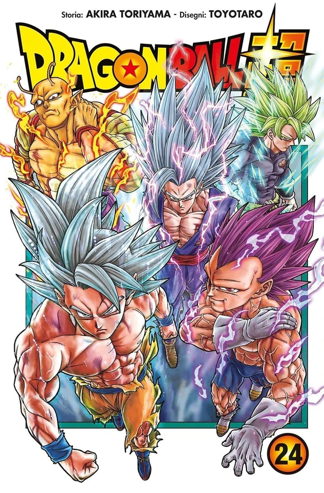 MANGA DRAGON BALL SUPER 24 - AKIRA TORIYAMA - STAR COMICS - NUOVO - ITALIANO