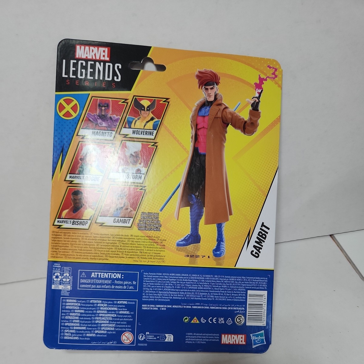 Marvel Legends Series X-Men 97 Collectible Gambit 6