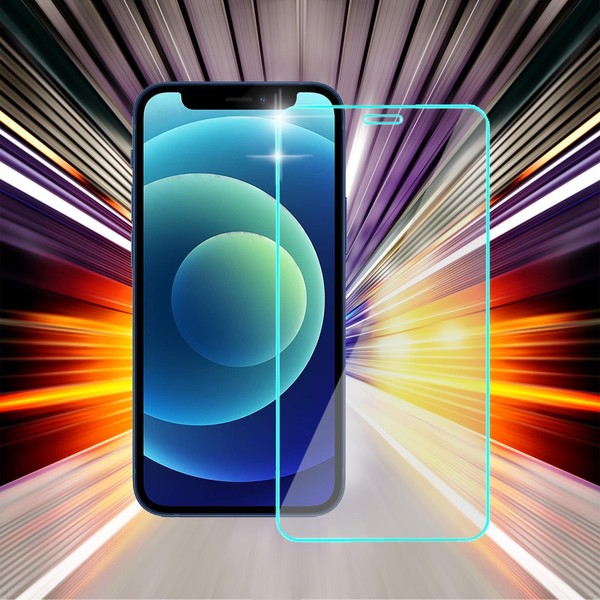 Schutzfolie Passt FüR Iphone 12 Pro Tempered Glass Schutzglas Displayschutz Glas-image