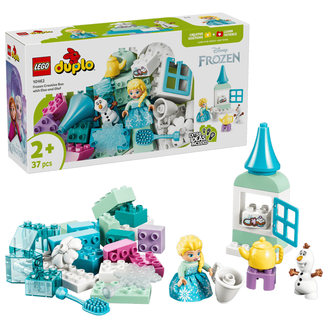 Lego Duplo 10462 Lego® Duplo® Scatola Creativa Disney Frozen Con Elsa E Olaf; Kit Di Costruzione Con 37 Blocchi - Immagine 5