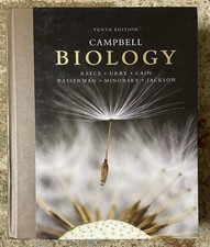 Campbell Biology Tenth Edition Hardcover Text...