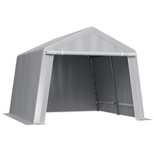 Outdoor Storage Shelter Shed 10x10 ft Waterproof Portable Canopy Carport Tent