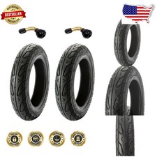 3.50-10 Tubeless Scooter Tire, 469lb Cap, 12.5/32" Deep Tread