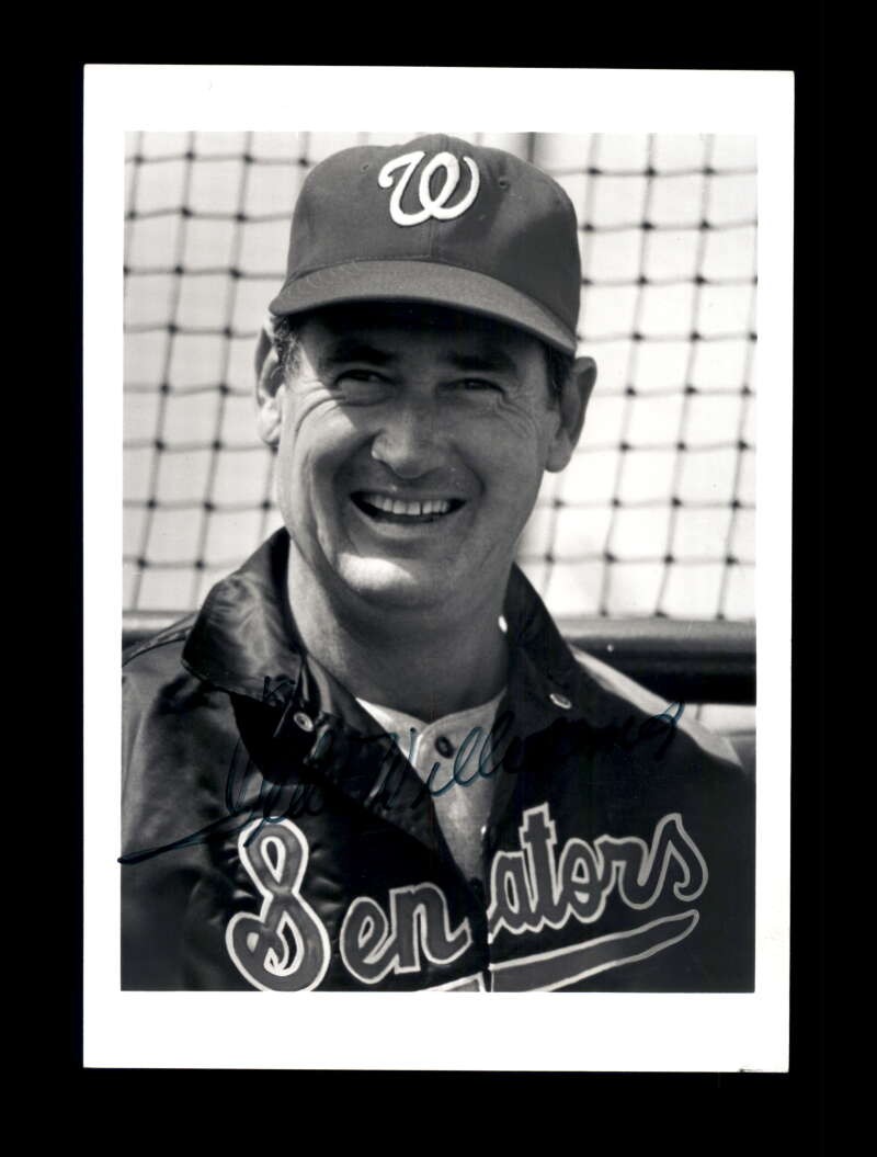 Ted Williams PSA DNA Signed 5x7 Photo Autograph Senators