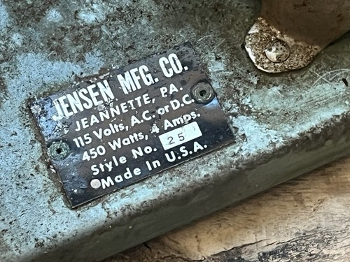 Antique Early Jensen #25 Model Steam Engine Electrically Heated Steam Engine (5D - Picture 2 of 9