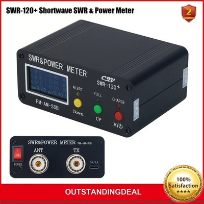 SWR-120+ Shortwave SWR & Power Meter 120W Digital Power Meter Button Version sz 