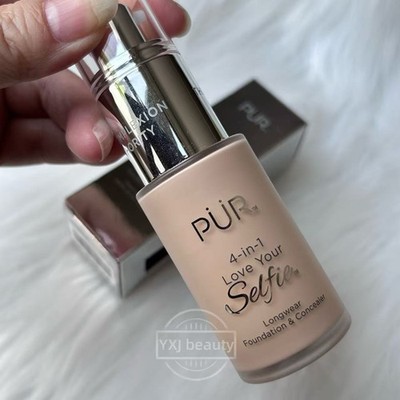 New PÜR 4-in-1 Love Your Selfie Longwear Foundation & Concealer~LG4~Full size