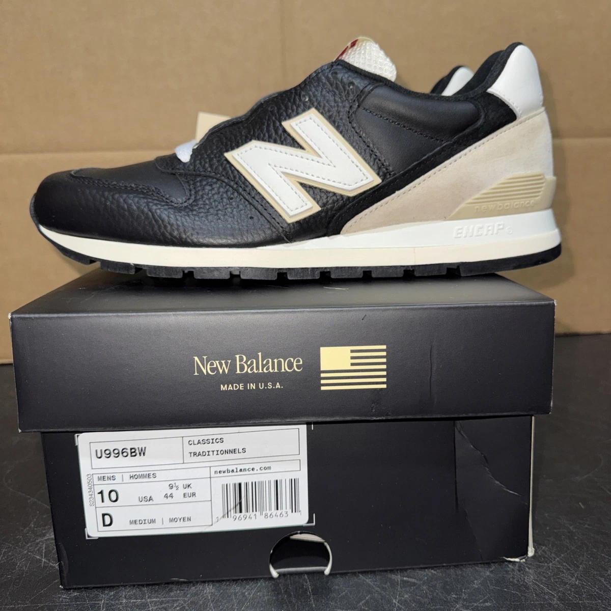 その他 SE Aimé Leon Dore x New Balance 996 Made in USA Black for Sale