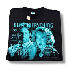 NWT VTG 1995 Tour Champ X-Files Deny Everything Trust No One T-Shirt Sz XL Rare