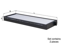 Innenraumfilter Knecht LA 912/S Partikelfilter FüR PBT Hyundai PB I20 1 Crdi LPG