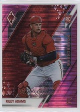 2022 Panini Chronicles Phoenix Pink Pulsar Riley Adams #14 0c6