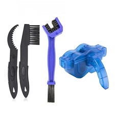 Bike Chain Cleaner Brush Kit Portable Cycling Scrubber Tool Mountain Bicycle