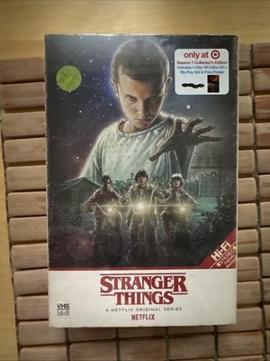 Stranger Things Season 1 4K Ultra HD Target Exclusive VHS (US-New/Sealed