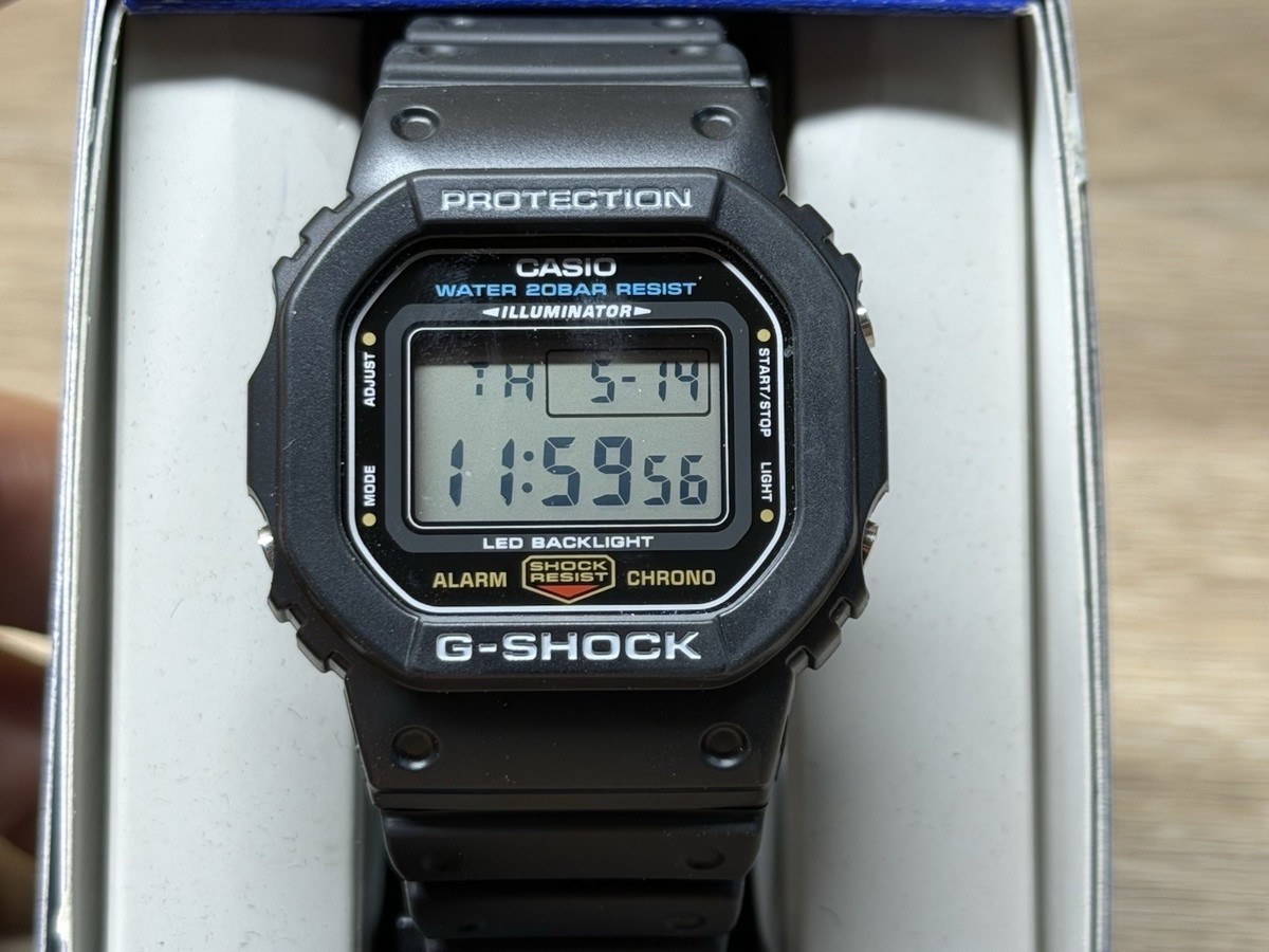 Casio G-Shock Men's Watch DW5600UE Quartz Digital Black Resin