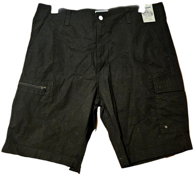LEVI' DENIZEN Men's Black Shorts Size 34 Cargo NWT