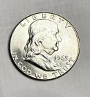 1963 P FRANKLIN HALF DOLLAR 90% SILVER BU