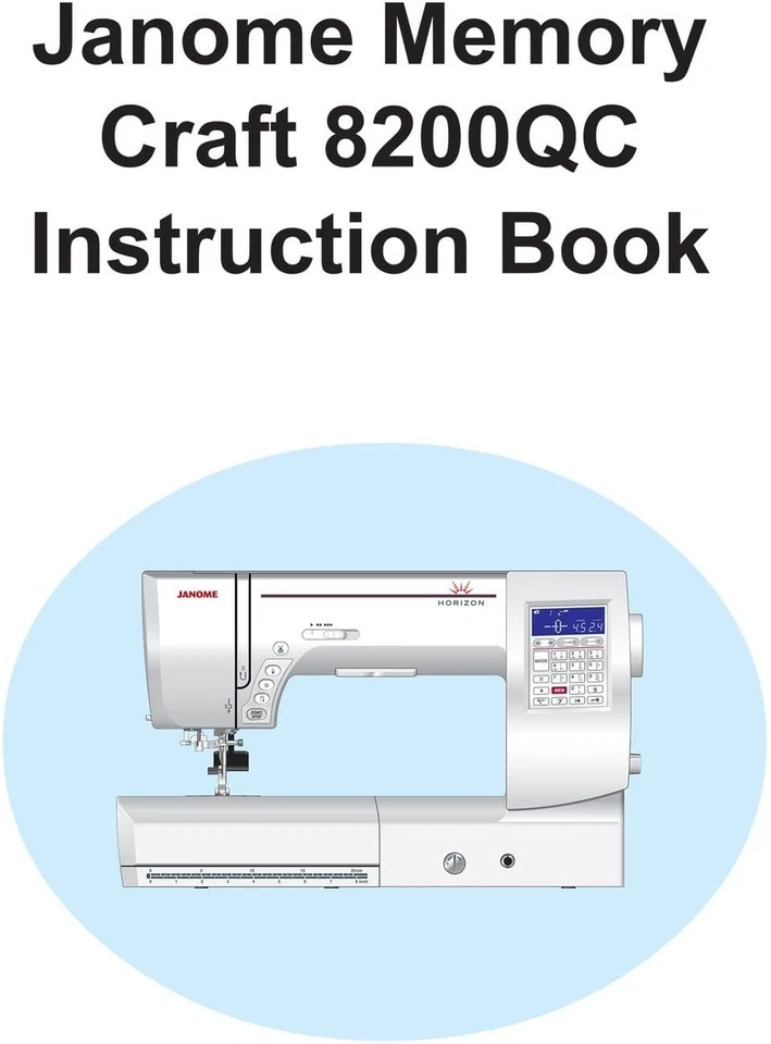 Janome 8200QCP Horizon Special Edition Quilting Sewing Machine Classroom Models - Image 3 of 4