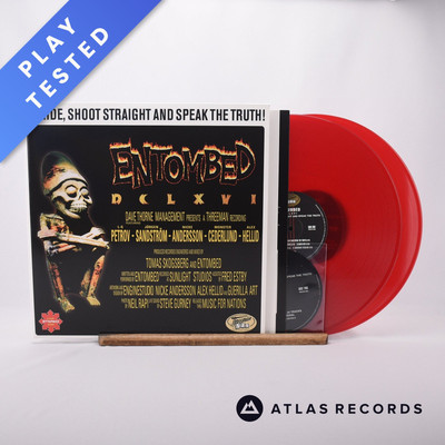 Entombed DCLXVI To Ride, Shoot Straight And Speak The Truth CD + Double LP