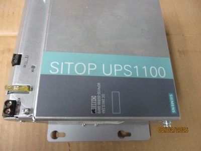 Siemens SITOP UPS1100 Siemens Energiespeicher Batteriemodul USV Anlage grau