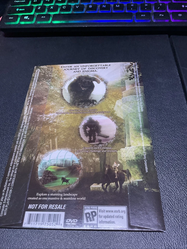 Shadow Of The Colossus Demo Disc (Sony PlayStation 2, PS2, 2005) Tested - Image 2 of 4