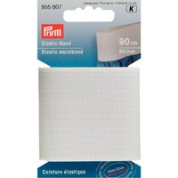Elastic-Bund Weiß Gewebt Breit Lang Prym 955607