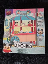 Just Play Disney Munchlings Dumpling Cart, 10-Piece 5 Exclusive Figure Playset,
