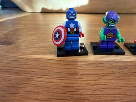 LEGO Marvel Minifigs Sets 76064 76065 76066 Spider Man Hulk Captain America