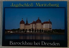 JagdschloB Moritzburg Dresden Historic Germany Castle Vintage Postcard Unposted