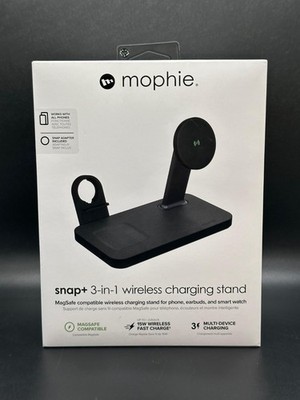 Mophie snap+ 3-in-1 wireless charging stand