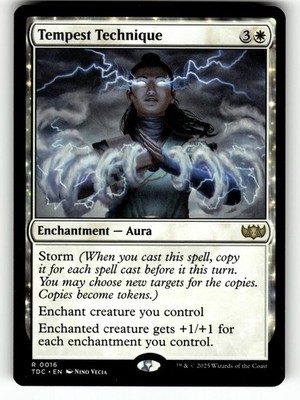 16-Tempest Technique-R NM-Commander: Tarkir: Dragonstorm (TDC)