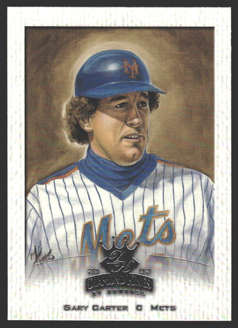 Gary Carter #141 2002 Donruss Diamond Kings New York Mets