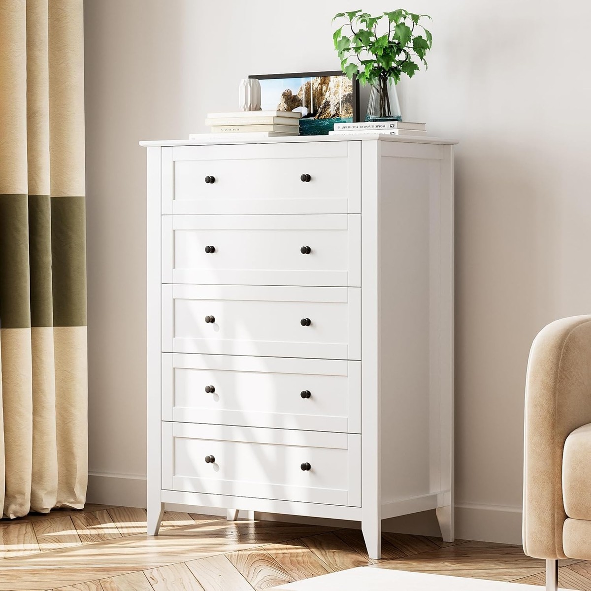 tall long dresser for bedroom Mission Modern Solid Wood 6 Drawer Bedroom Tall Dresser