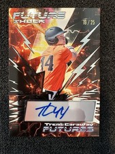 2024 Leaf Trading Cards Trent Caraway #FS-TC1 Future Shock Autograph /25