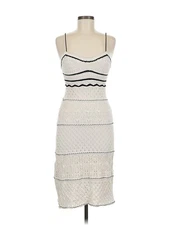 Olive and Oak Women Ivory Cocktail Dress M