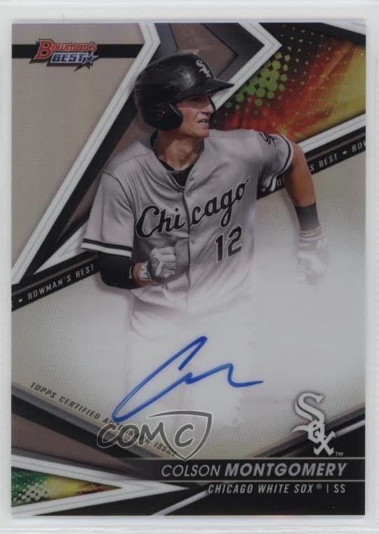 2022 Bowman's Best of Refractor Colson Montgomery #B22-CM Auto 18vm