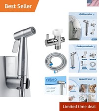 Handheld Bidet Sprayer for Toilet, Adjustable Water Pressure, 1 Set