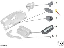 BMW IX I20 Temperatursensor 61315A4E419 NEUE EURLECHUNG
