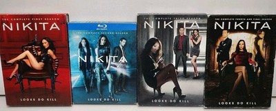 Nikita The Complete Series DVD + Blu ray Box Sets Seasons 1 2 3 4 NO SCRATCHES