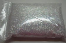 EXTRA FINE GLITTER - WHITE 3/200", .015" - 5 OUNCES