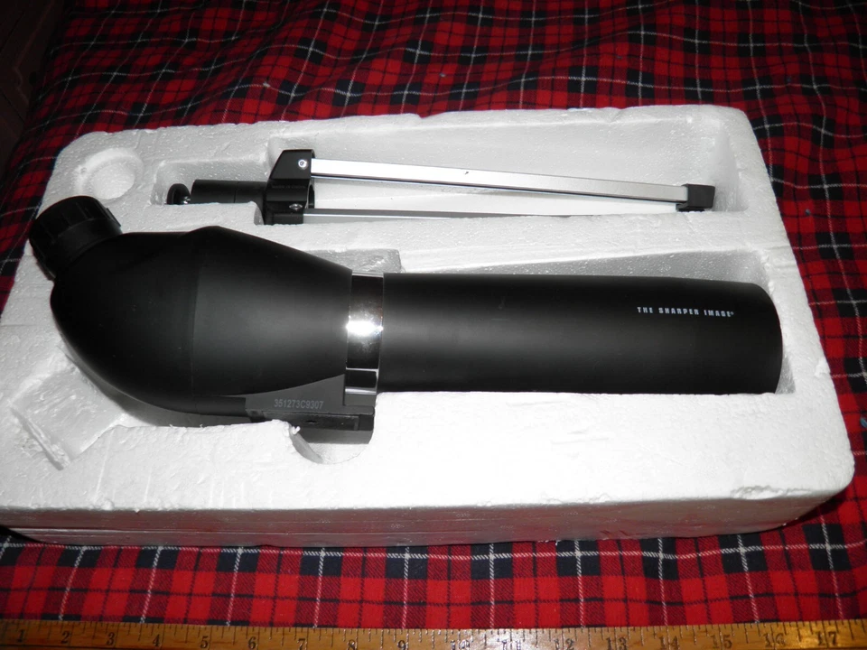 THE SHARPER IMAGE 25X Magnification Black Spotting Scope - Image 2 of 4