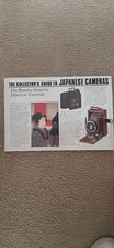 The Collectors GuideTo Japanese Cameras Sugiyama Lg.For Serious Collectors Minty